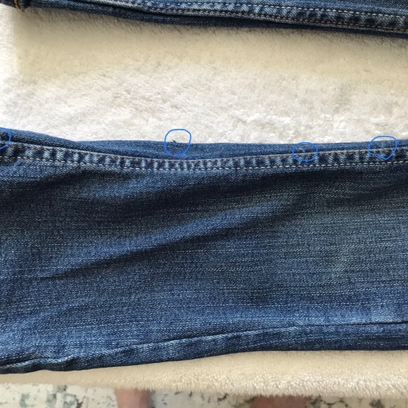 Sonoma bootcut jeans pockets elastic waist buttons in Girls Size 4 (Little Kids) - Picture 14 of 16